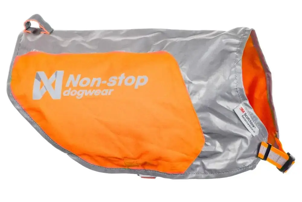 Non-stop Dogwear Reflection Blanket Orange - 2XS Snabb frakt