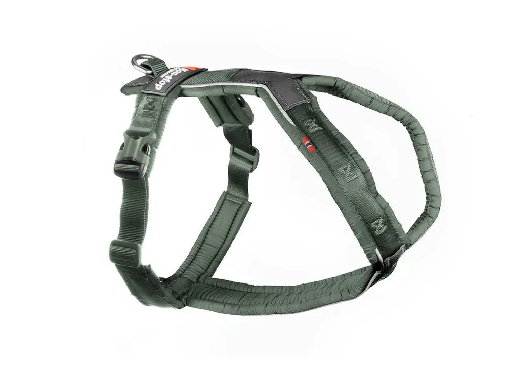 Säker betalning Non-stop Dogwear Line Harness 5.0 Grön - Grön / 3.0