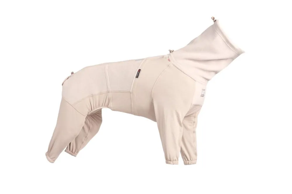 Handla nu Trail Quest Fleece Overall Hundjacka Beige 27