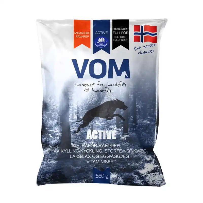 Outlet Vom og Hundemat Active Proteinrikt Helfoder Köttbullar 560 g
