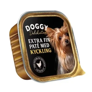 Delikatess Paté Våtfoder för hund Kyckling 150g Sista chansen