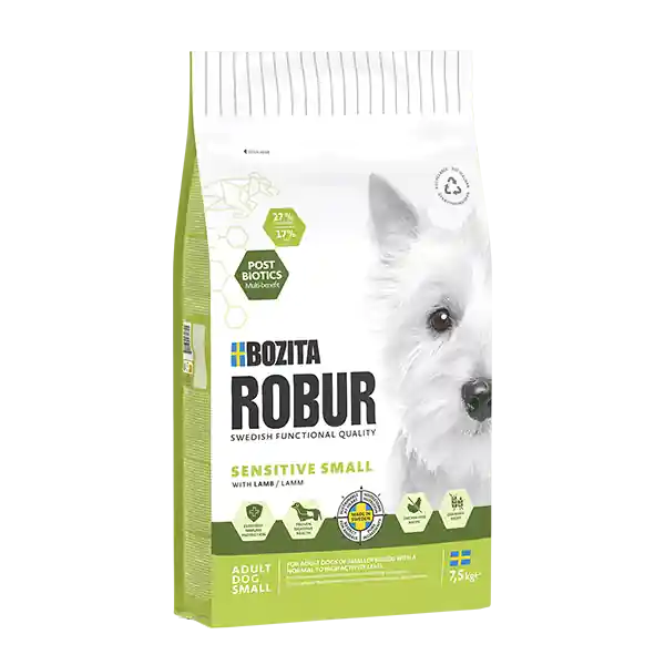 Begränsat antal Sensitive Lamb Mini hundfoder - 3 kg