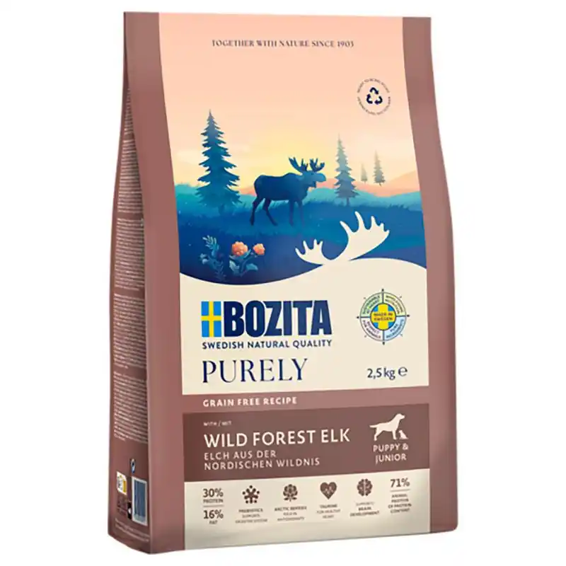 Rea Purely Puppy & Junior Elk Hundfoder - 2,5 kg