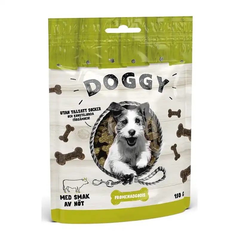 Doggy Hundgodis Nötkött 150 g Erbjudandepris