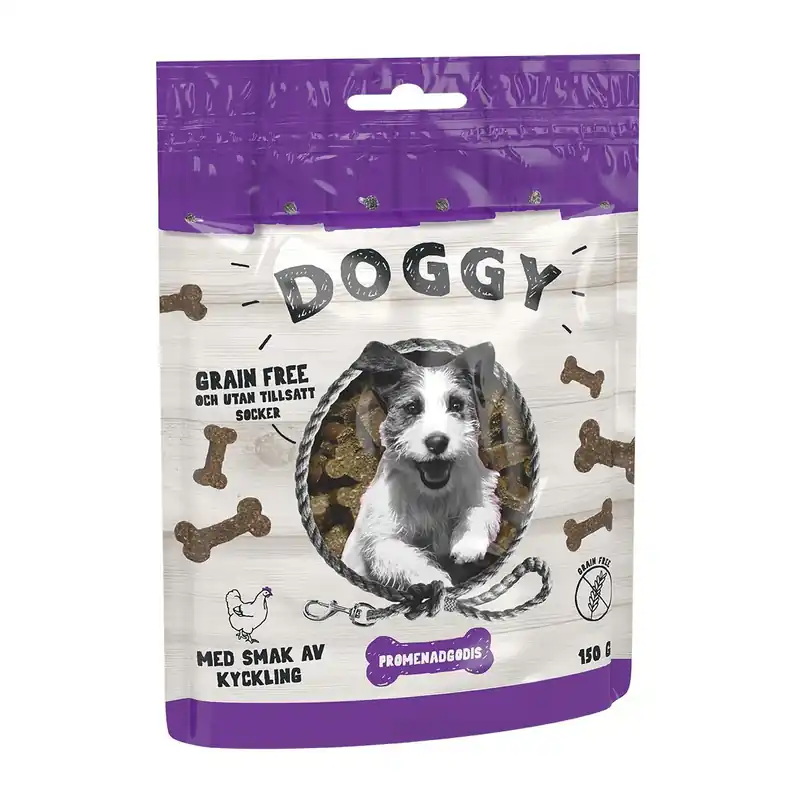 Nedsatt pris Doggy Hundgodis Kyckling Grain Free
