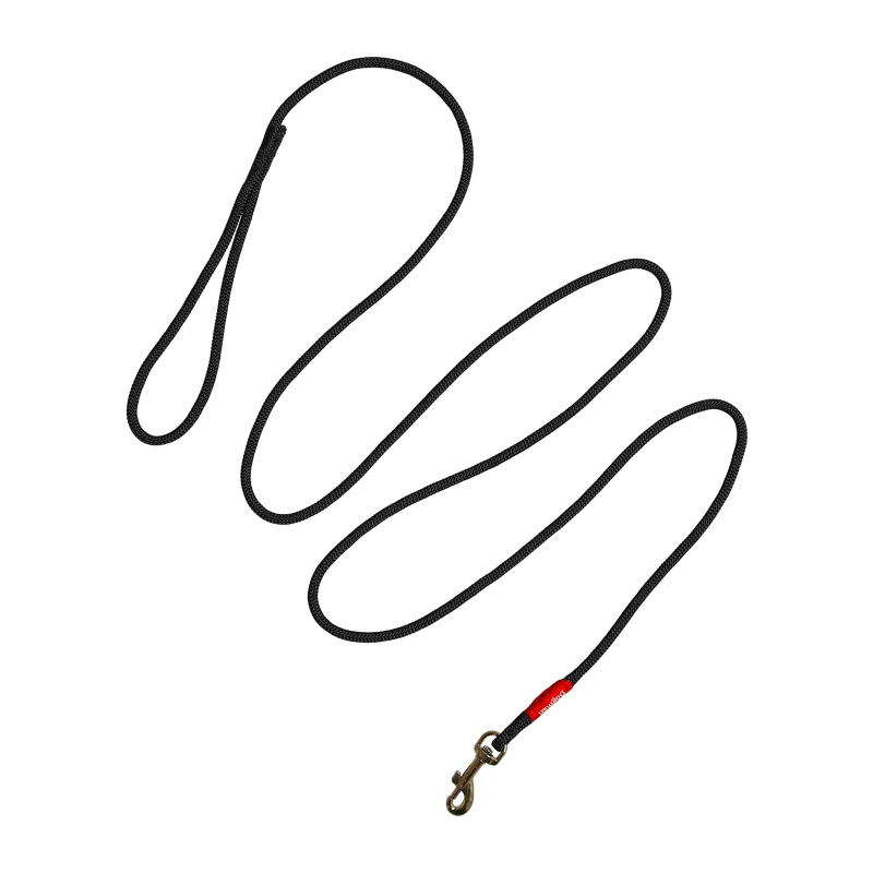 Expressleverans Air Basic Rope Hundkoppel Svart