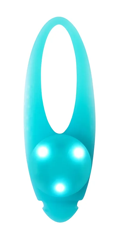 I lager Blinklampa Basic LED Turkos