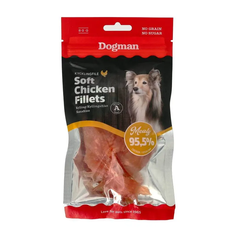 Meaty Kycklingfilé Soft 80g Rea