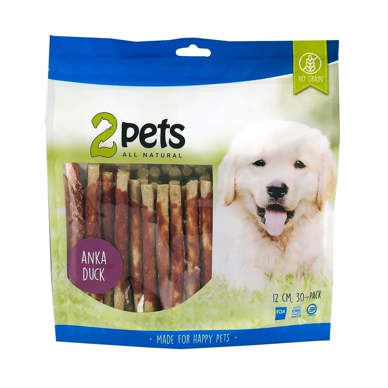 2pets Munchy Tuggpinne med Hjort 12 cm 30-pack Trygg betalning