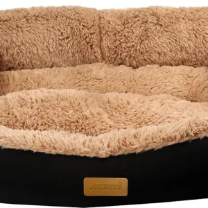 Beställ nu Ozami Dog Bed Stella Black/Beige - 62X44X22 cm