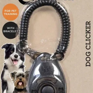 Billigare Ozami Hund Klicker Med Armband - Svart