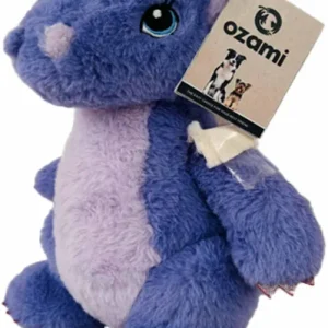 Begränsad tid Ozami Dog Toy Dino Purple - 34 cm