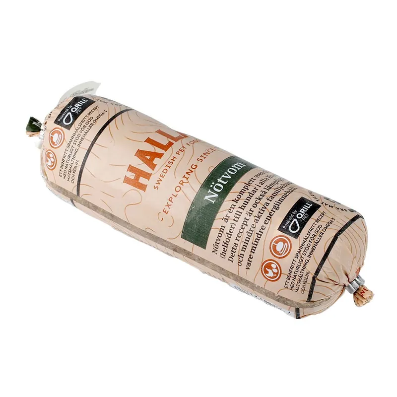 Halla Färskfoder Nötvom 500 g Beställ nu