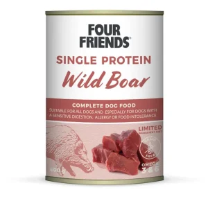 Endast denna vecka Single Protein Wild Boar Våtfoder för hund - 6 st x 400 g