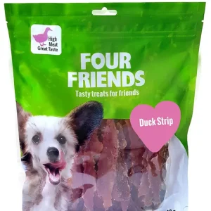 Belöningsgodis FourFriends Duck Strip 400g Snabb frakt