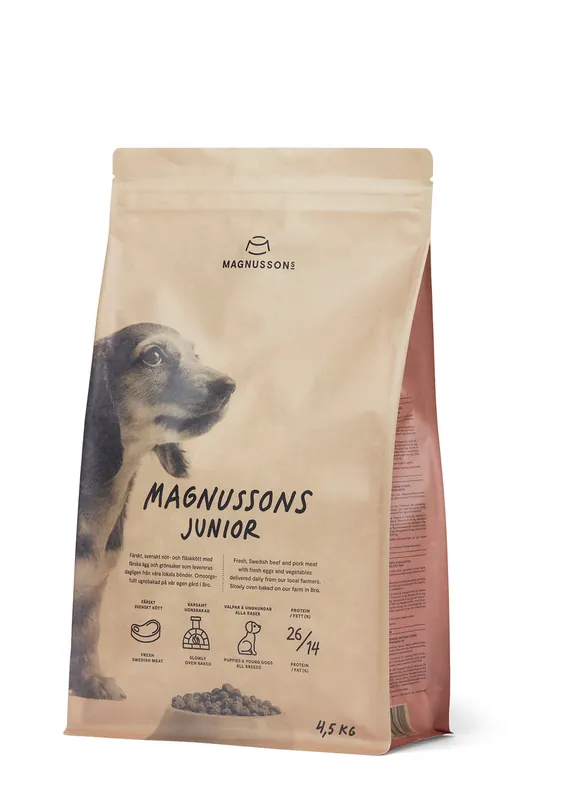 Junior, Hundfoder - 4,5 kg Snabb leverans