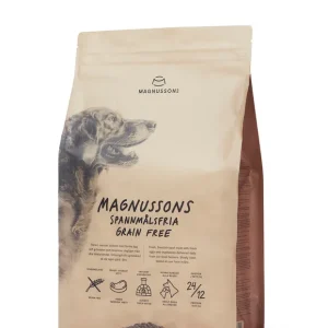 I lager Spannmålsfri Hundfoder - 4,5 kg
