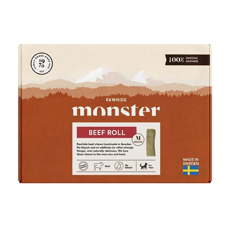 Monster Beef Roll Medium Box 11 st Snabb leverans