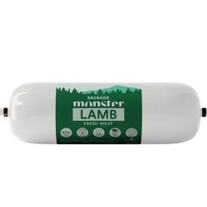 Bästa pris Monster Dog Sausage Lamb 400 g