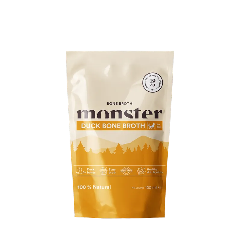 Monster Dog Bone Broth Duck 100 ml Rea