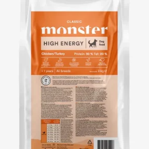 Monster Dog Classic High Energy Chicken & Turkey - 17 kg Endast denna vecka