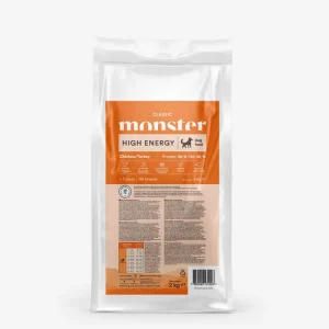 Dog Classic High Energy Chicken & Turkey torrfoder - 2 kg Nedsatt pris