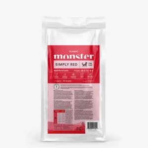 I lager Dog Classic Simply Red Beef/Pork/Lamb torrfoder - 17 kg