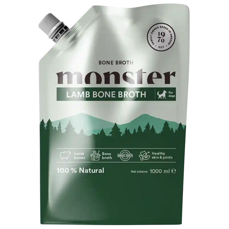 prisnedsättning Monster Dog Bone Broth Lamb 1000 ml