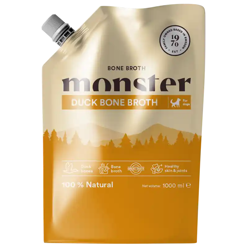 Billigare Monster Dog Bone Broth Duck 1000 ml