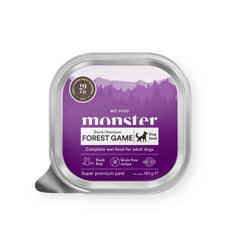 Rabatter Monster Dog Forest Game Paté - 150 g
