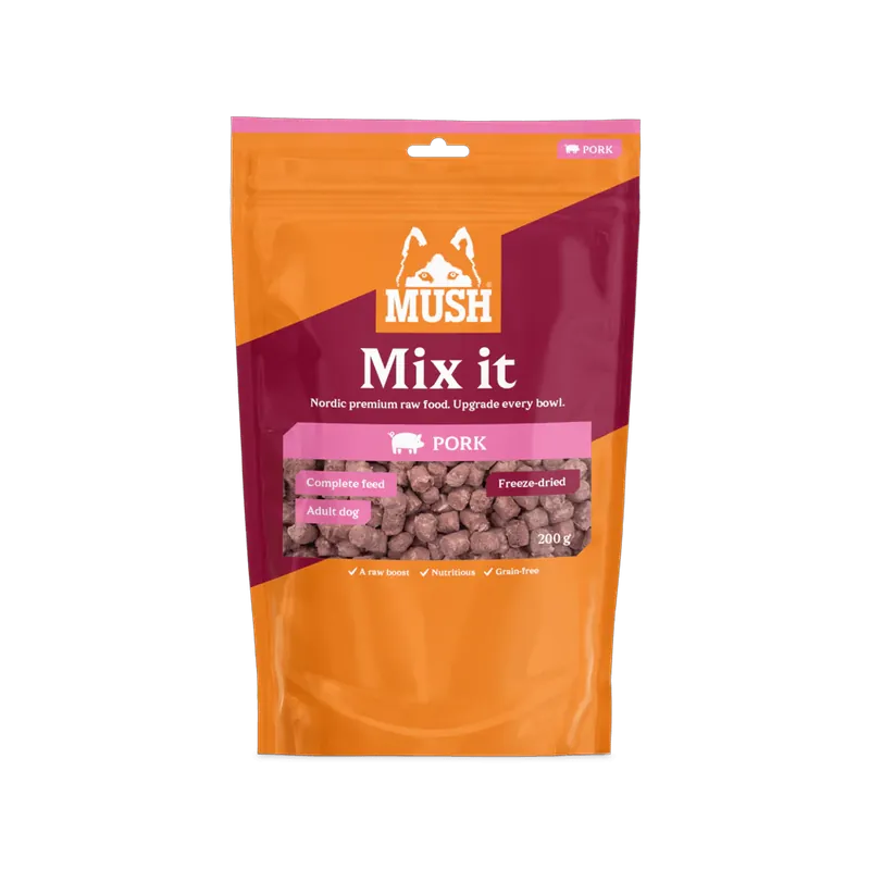 Erbjudandepris MUSH Frystorkad Mix it Gris 200 g