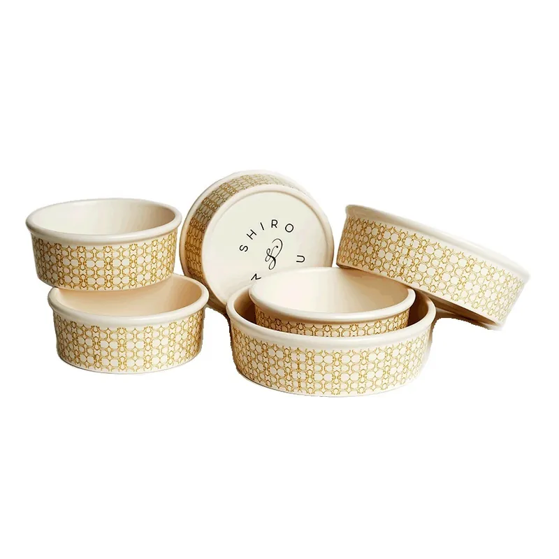 Billigare Shiro Matskål Keramik Beige S