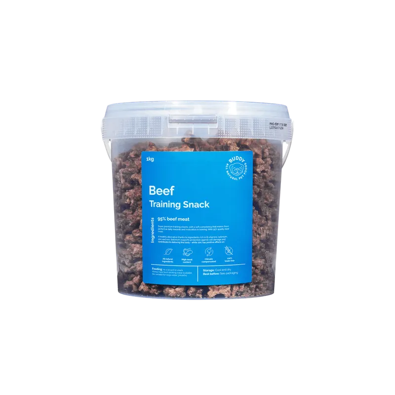 Endast idag Buddy Training Snacks Beef 1 kg