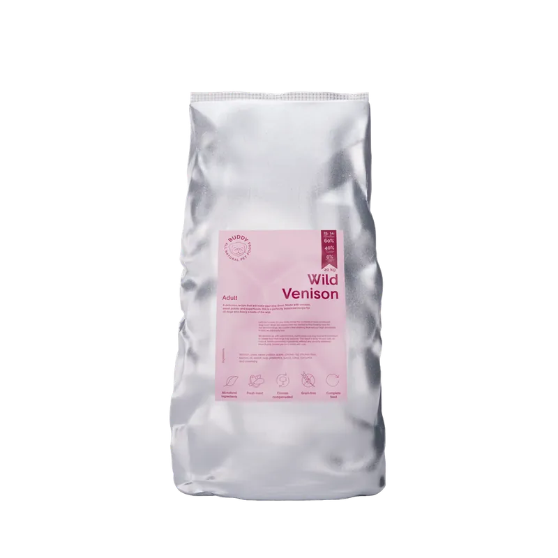 Kampanjpris Buddy Wild Venison 17 kg