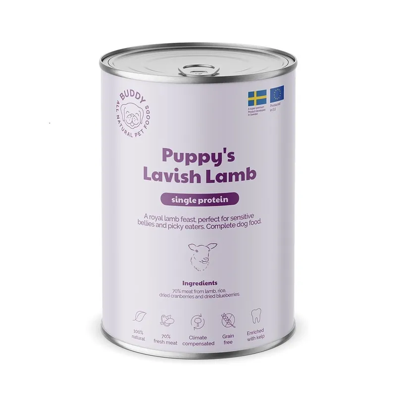 Lägg i varukorgen Buddy Puppy Lavish Lamb 400 g