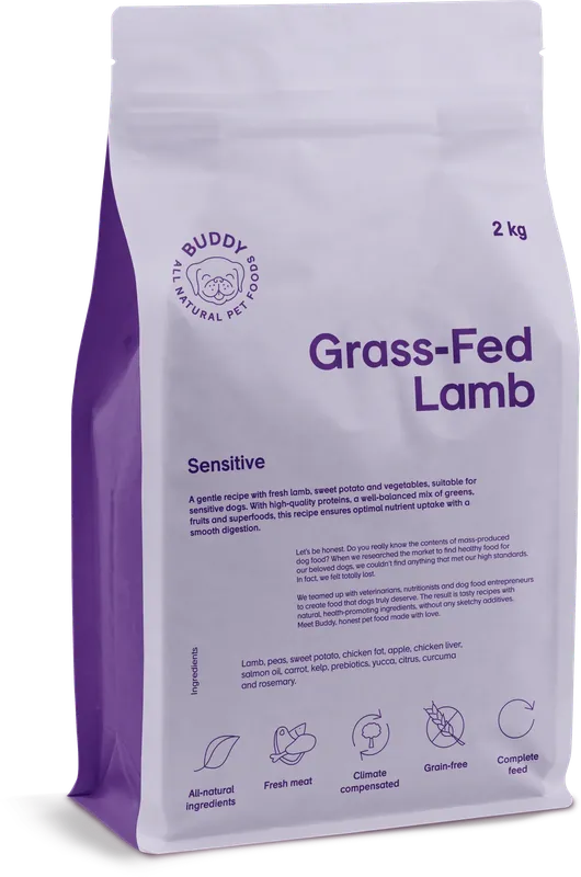 Buddy Grass-Fed Lamb - 2 kg Expressleverans