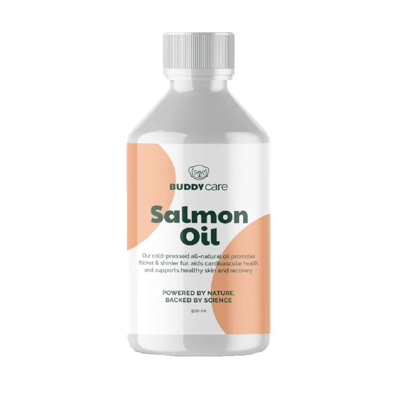 Buddy Care Salmon Oil 500 ml Trygg betalning