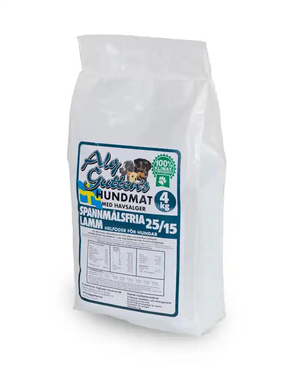 Erbjudande Spannmålsfritt Hundfoder Lamm 25/15 - 4 kg