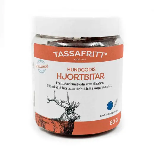 Frystorkat Hundgodis Hjort - 60 g Billig