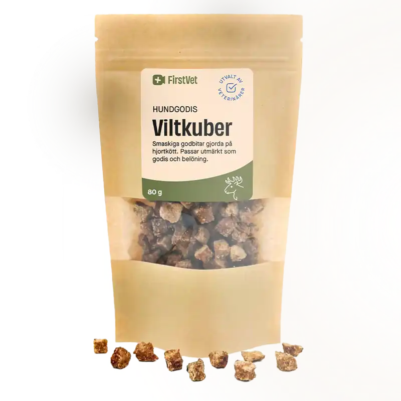 FirstVets hundgodis - med smak av vilt - 80 g Beställ nu