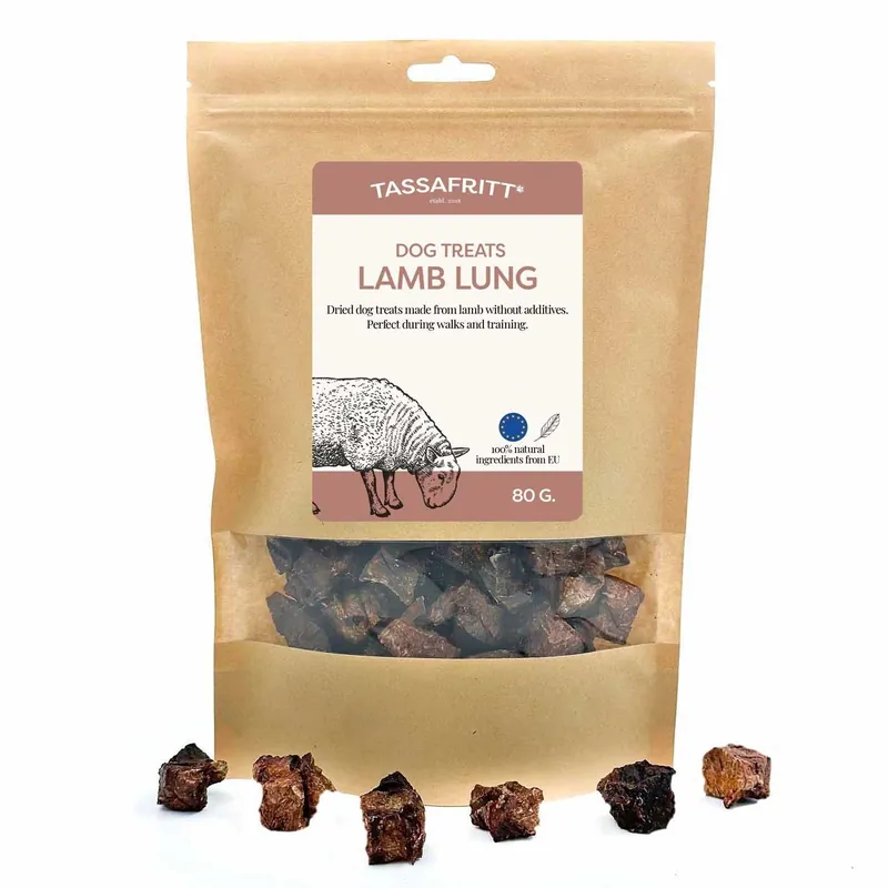 TassaFritt Träningsgodis Lammlunga 80 g Köp nu