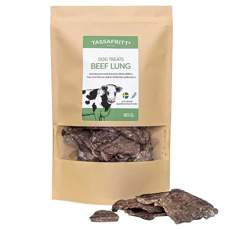 Rabatt TassaFritt Oxlunga Hundgodis 80 g