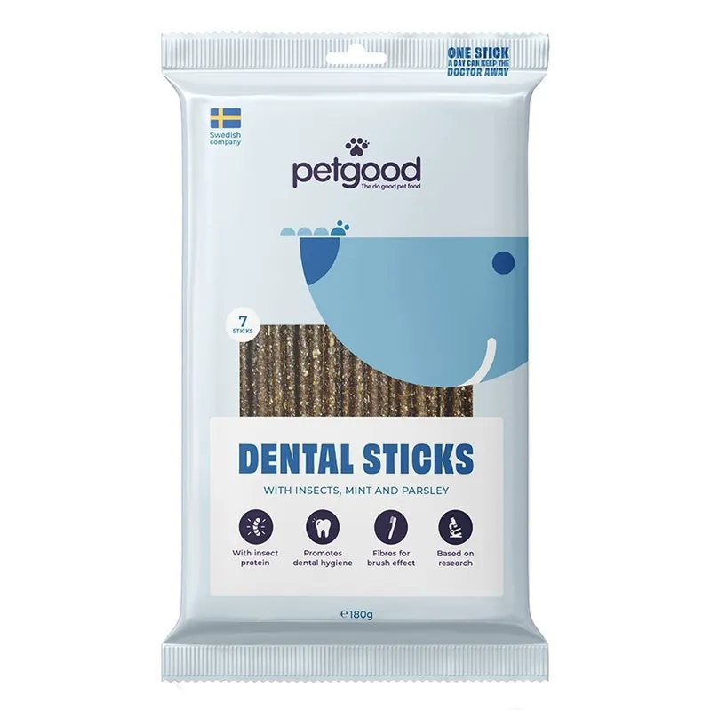 Petgood Dentaltugg med Insektsprotein Outlet