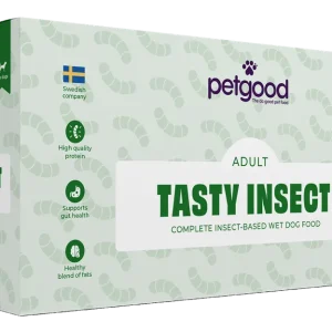 Insektsbaserat våtfoder för vuxna hundar multipack - 6 x 300g - Hund - Hundmat & hundfoder - Våtmat & Våtfoder för hund - Petgood - ZOO.se Köp online