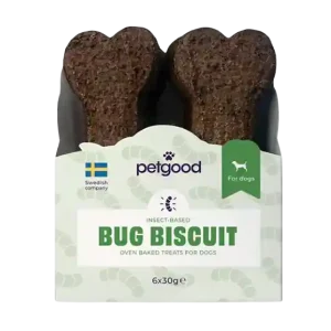 Kundfavorit Insektsbaserade hundkex 6-pack - Hund - Hundgodis - Hundkex & Hundben - Petgood - ZOO.se