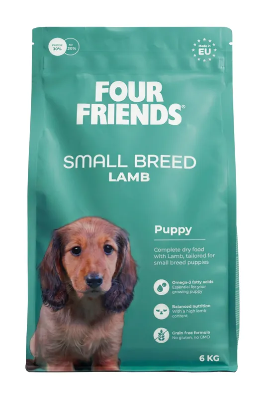 Beställ nu Small Breed Lamb Torrfoder för Valp - 6 kg