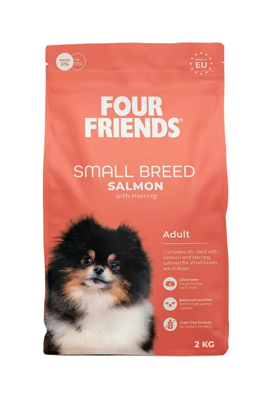 Small Breed Salmon Torrfoder till Hund - 2 kg Handla nu