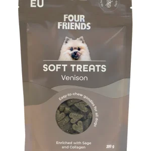 Dog Soft Treats Venison Hundgodis - 200 g Nedsatt pris