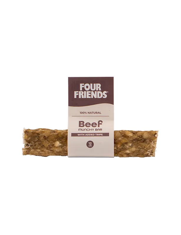 Billig Natural Chews Beef Munchy Bar with Tripe till Hund - 12 cm