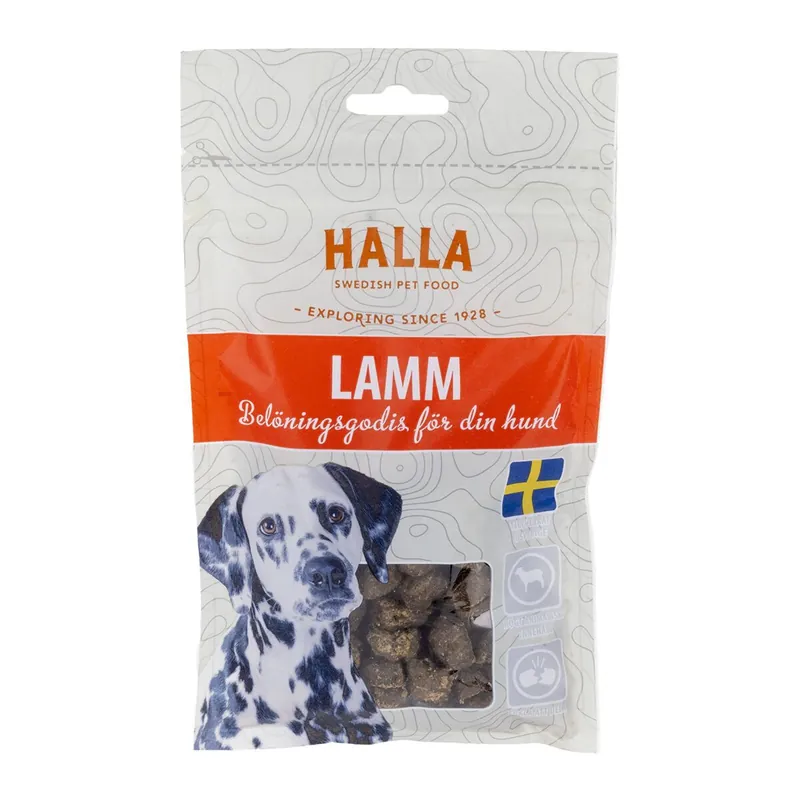 Extra rabatt Halla Lamm Belöningsgodis för Hund 80 g